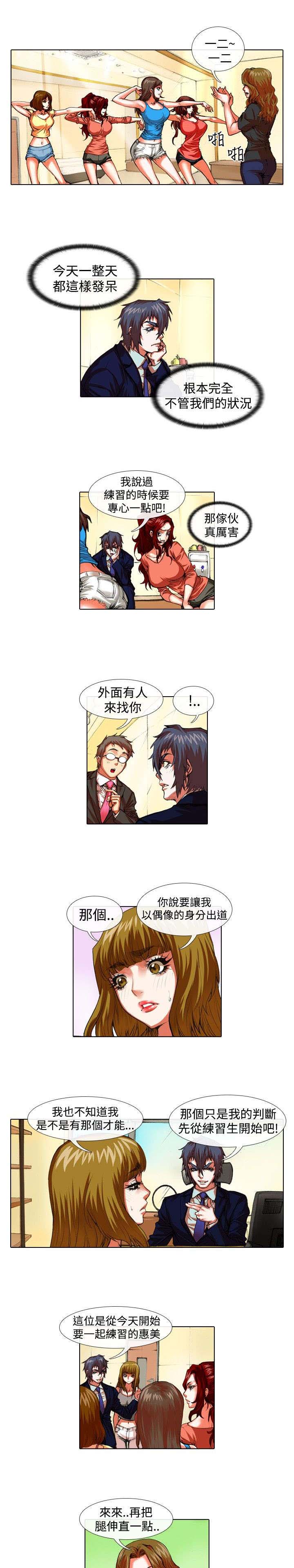 打造女团漫画,第25章：上门1图