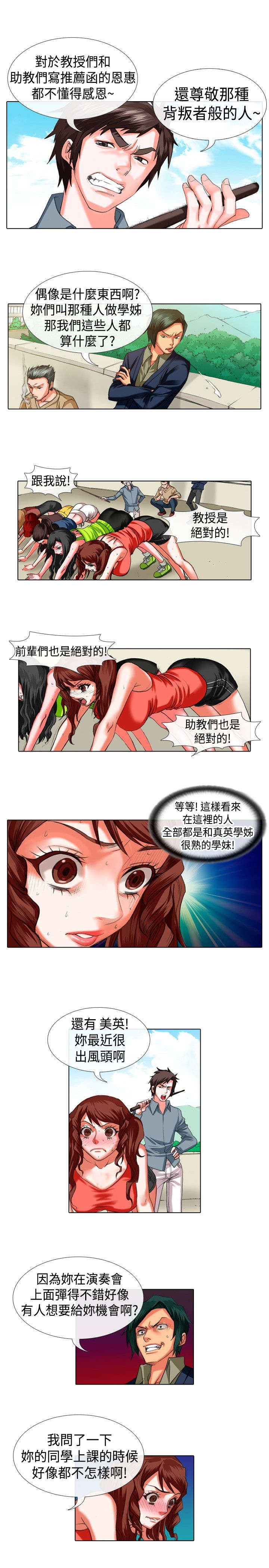 打造女团漫画,第14章：假装1图