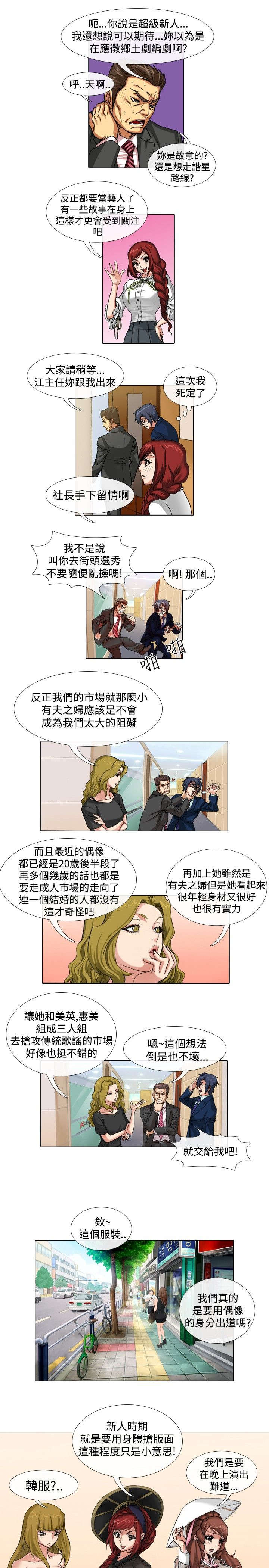 打造女团漫画,第33章：结束4图