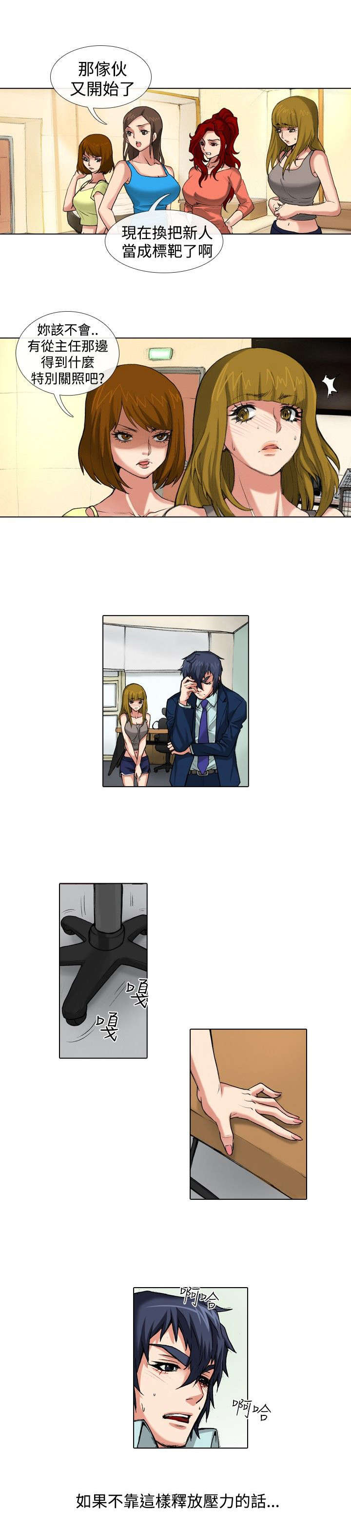 打造女团漫画,第30章：挑战3图