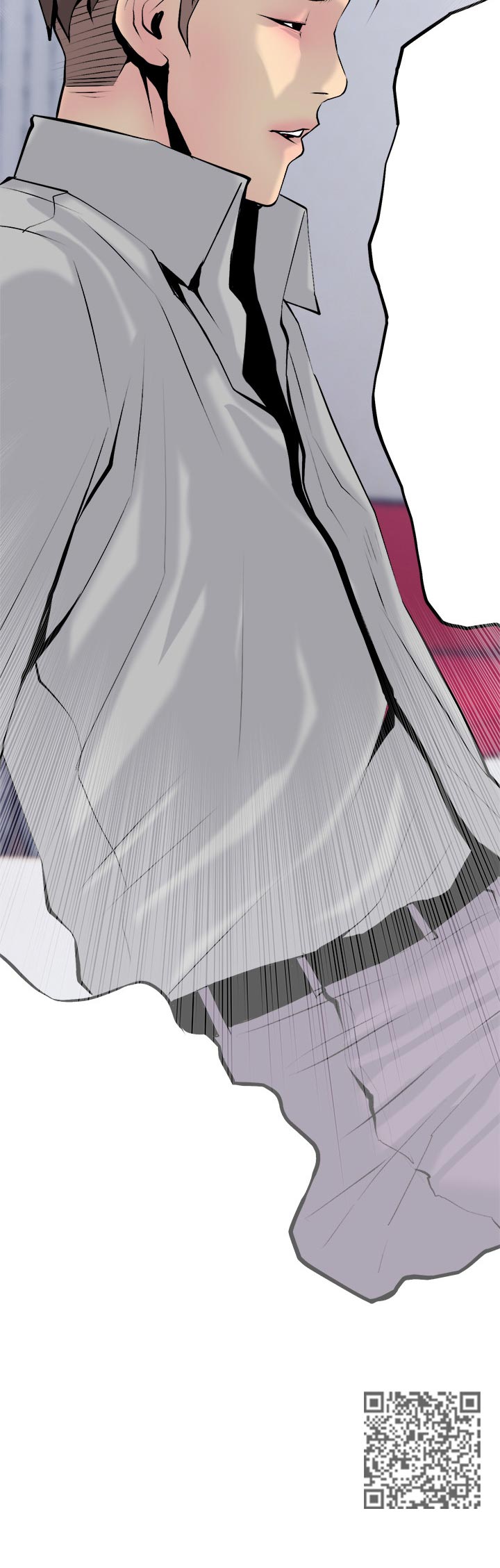 住户门被贴疫情防控贴漫画,第66章：惊险一刻2图