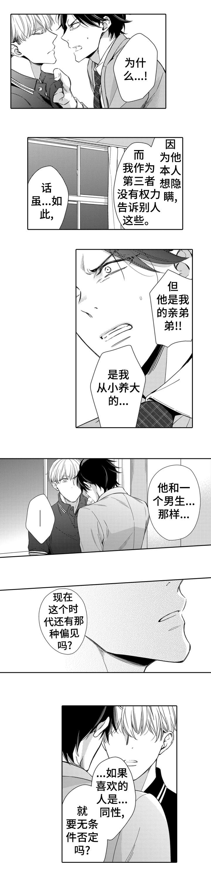 兄长的浪漫情史漫画,第3章：试试看1图