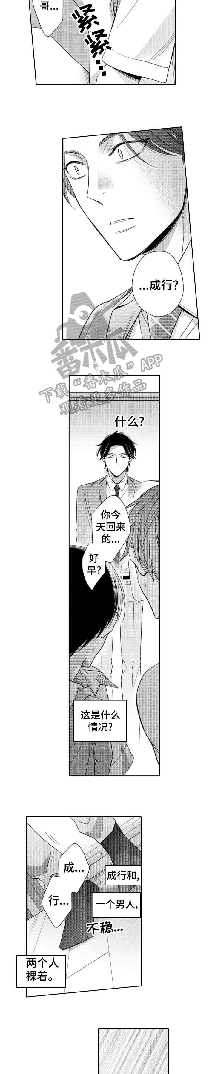 兄长的浪漫情史漫画,第2章：装傻4图