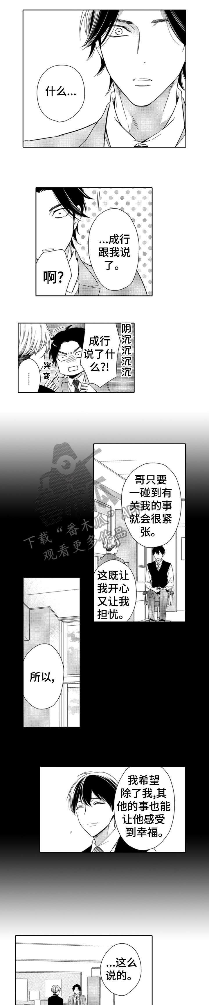 兄长的浪漫情史漫画,第4章：吃饭1图