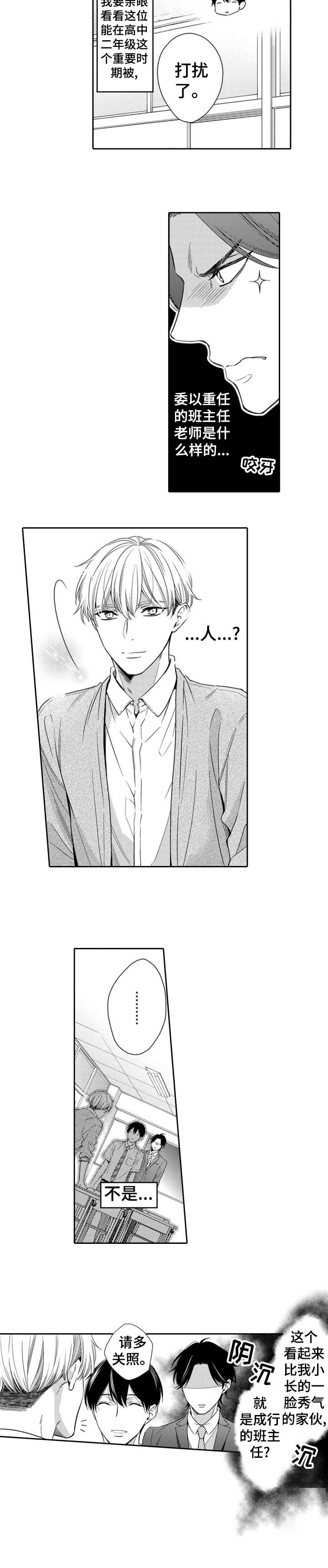 兄长的浪漫情史漫画,第1章：老师4图