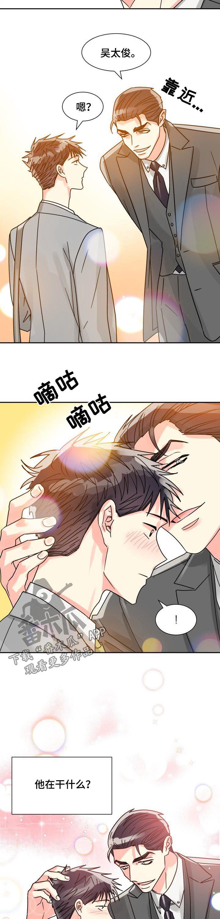 气运彩虹色漫画,第42章：搞什么鬼1图