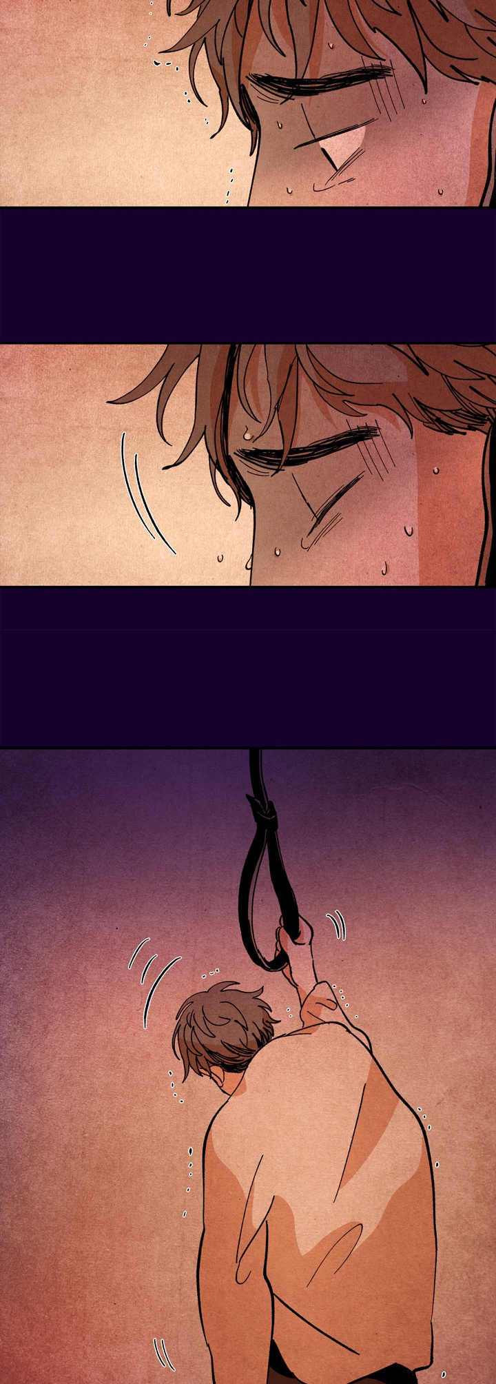 隔世之爱漫画,第12章：寻死2图