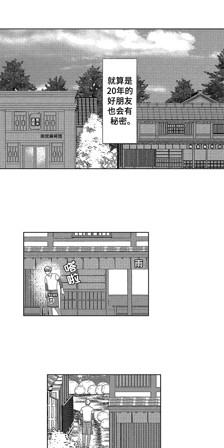 儿时玩伴漫画,第1章：唯一的秘密1图