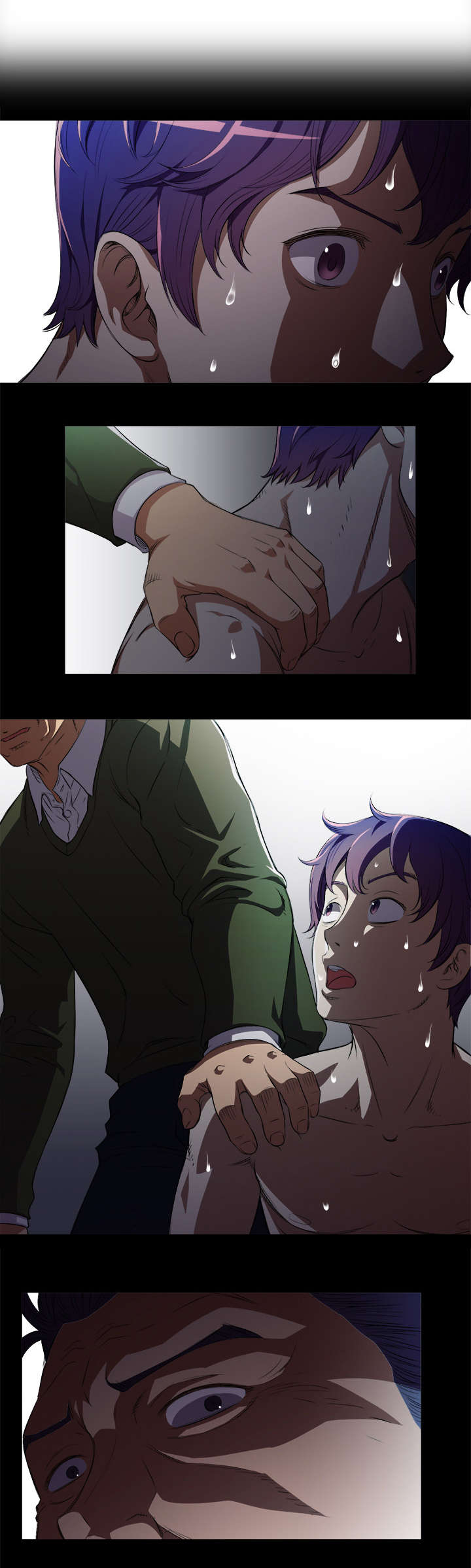 白夜行韩国版漫画,第77章：父亲的欣慰1图