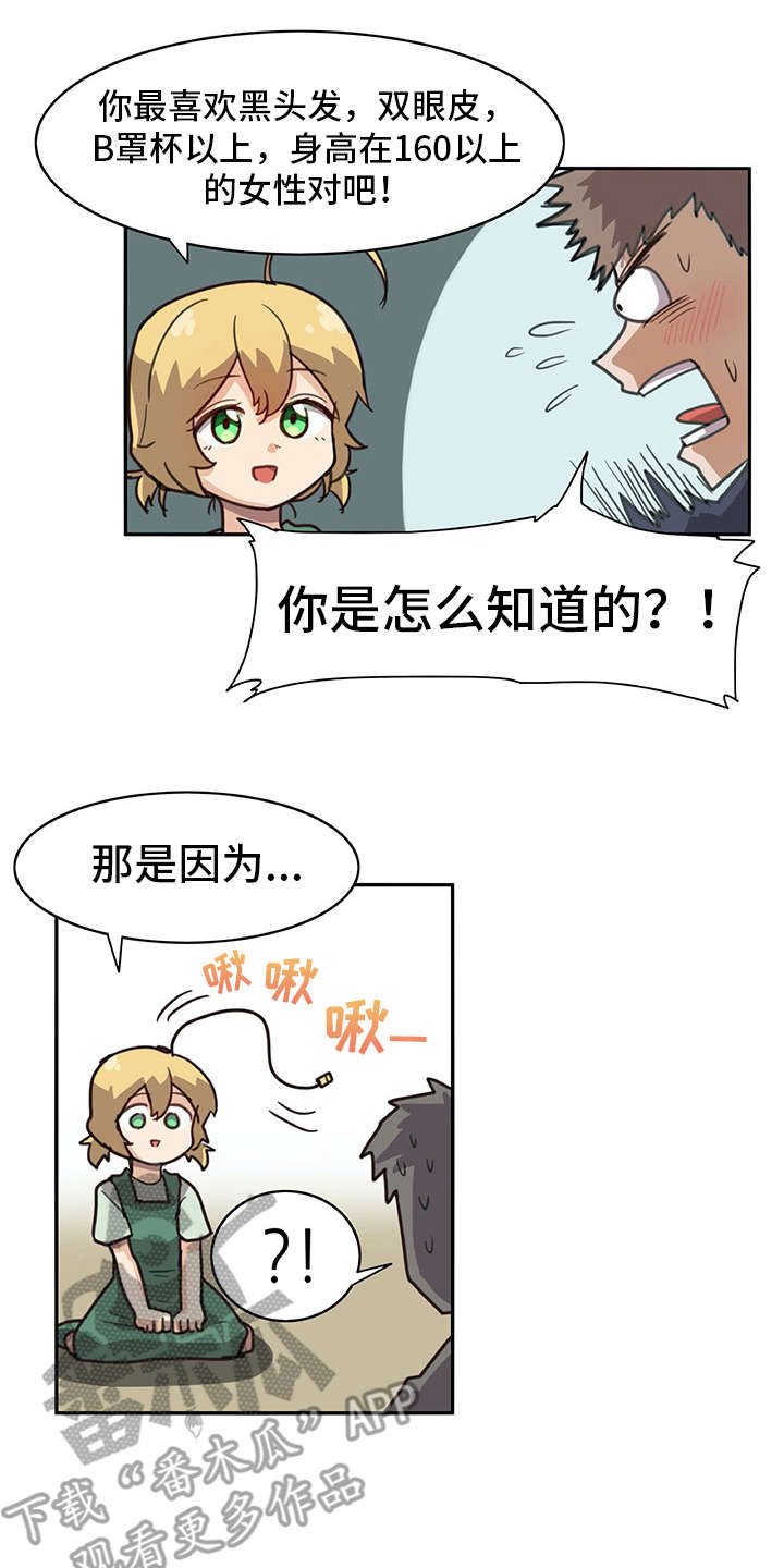 机器伴侣漫画,第9章：喜欢的类型2图