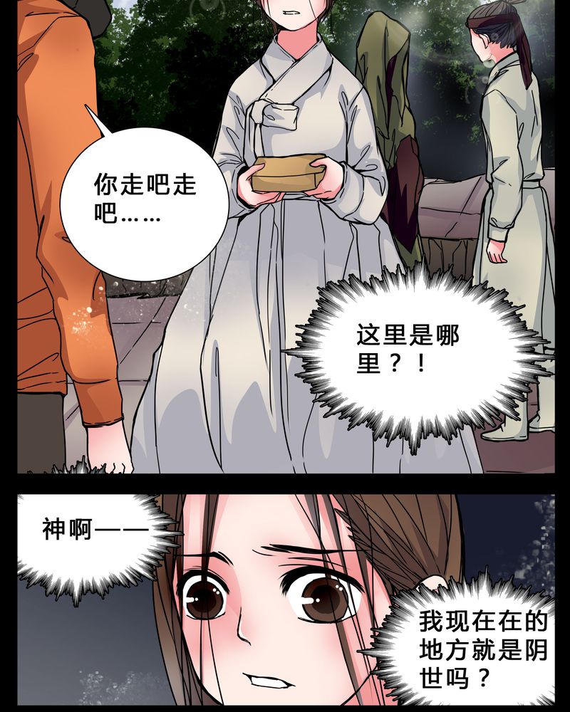 女巫重生记漫画百度云漫画,第3章：我在阴间吗2图