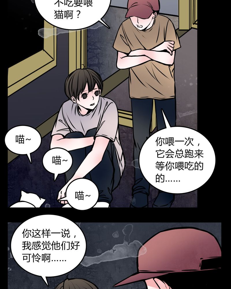 女巫简笔画漫画,第59章：流浪猫1图