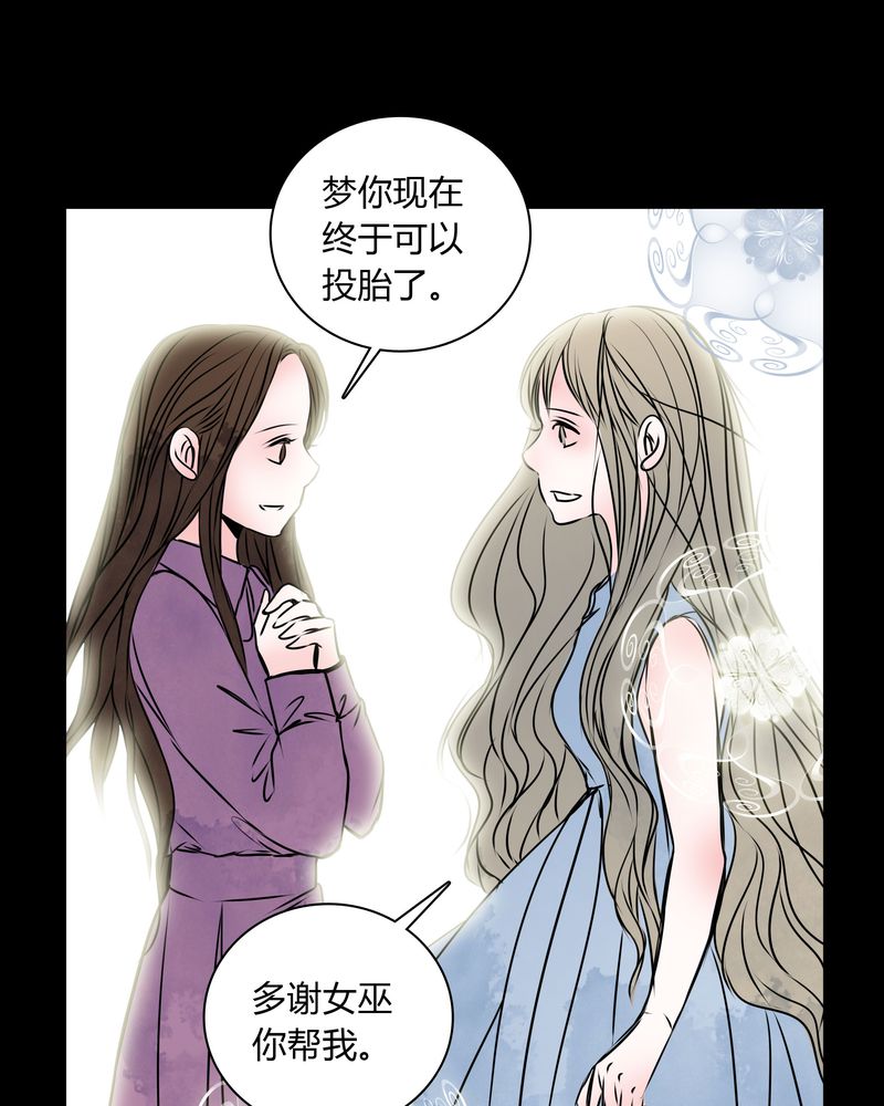 女巫动画片漫画,第34章：女鬼转世1图