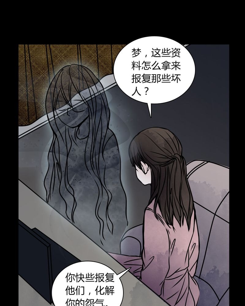女巫动画片漫画,第34章：女鬼转世3图