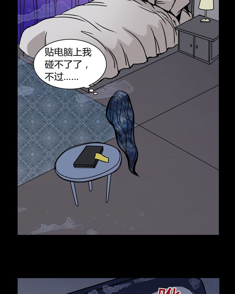 女巫简笔画漫画,第34章：女鬼转世5图
