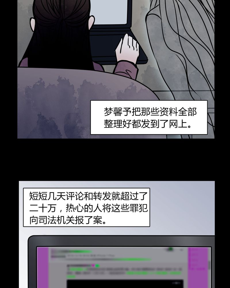 女巫动画片漫画,第34章：女鬼转世1图