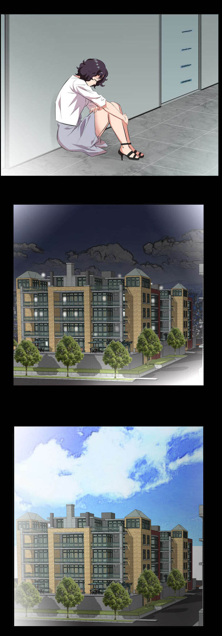 假扮大叔漫画,第38章：第一次见面4图