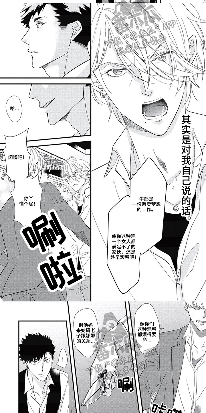 第一名的秘密漫画,第9章：挡刀2图