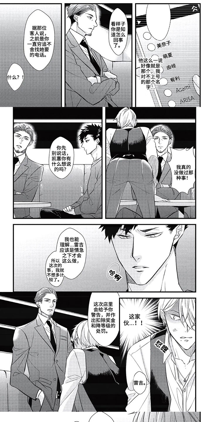 第一名的秘密漫画,第3章：答应1图