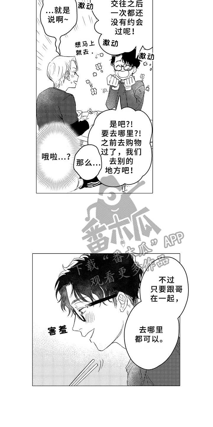 男友忠诚度测试电影漫画,第21章：日程表1图