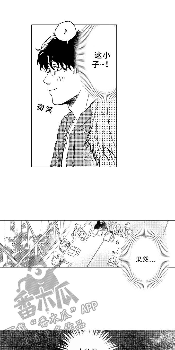 男友忠诚度漫画,第8章：脸红5图