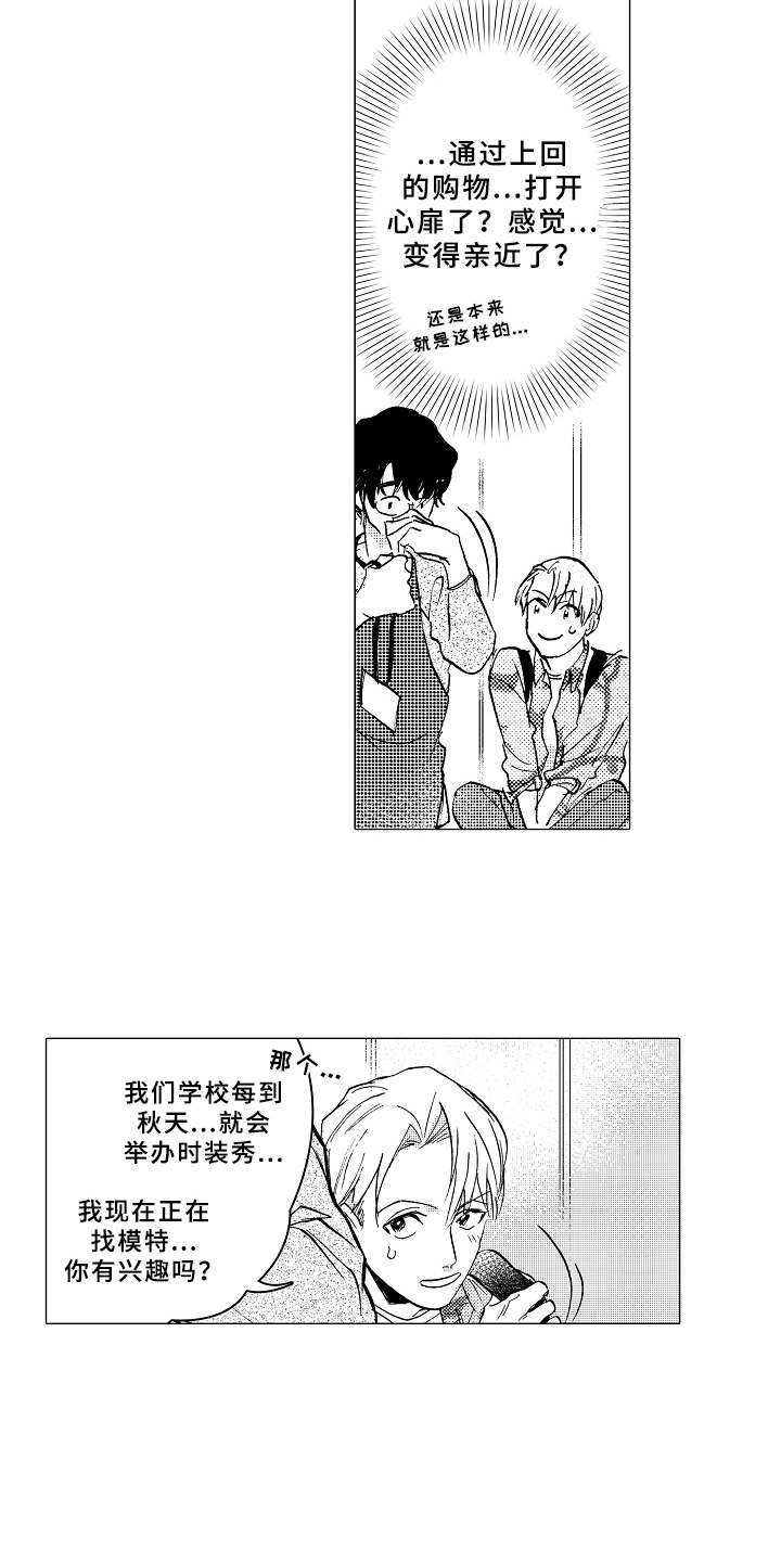 男友忠诚度漫画,第3章：帅气5图