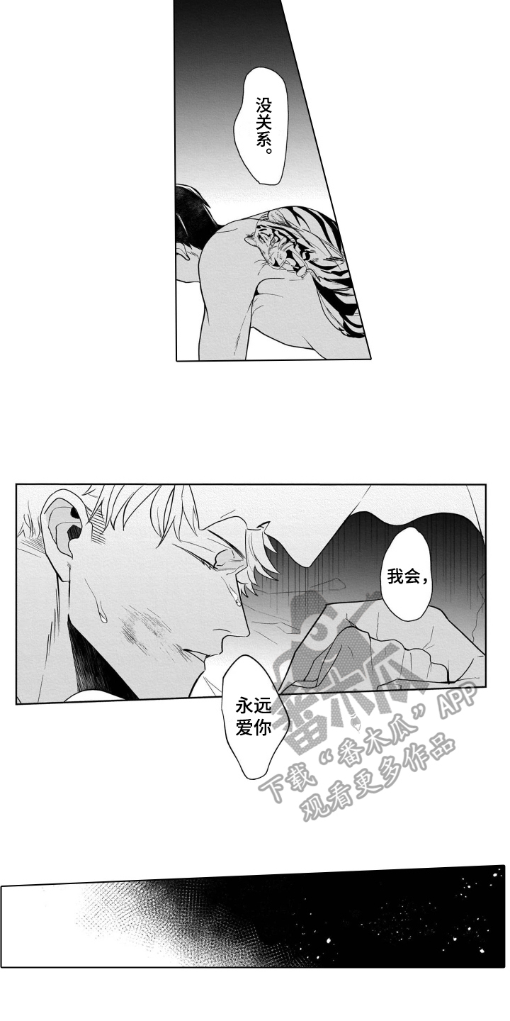 老虎的猎物漫画,第13章：短信1图