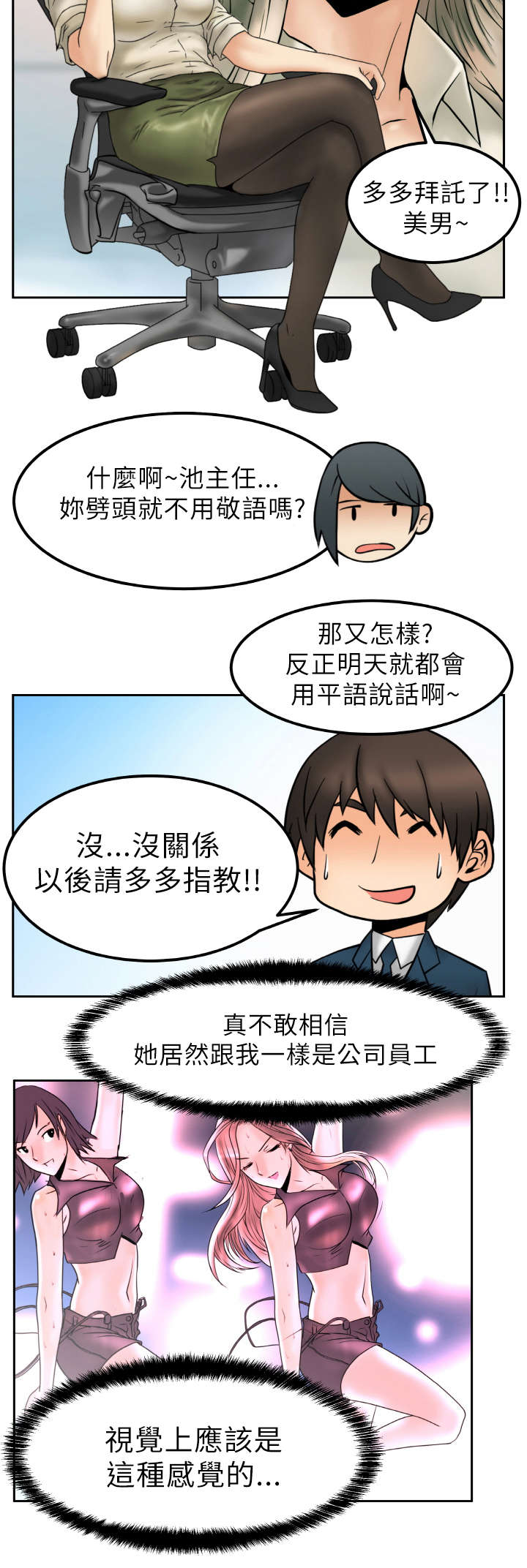 实习小职员漫画,第2章：公司4图