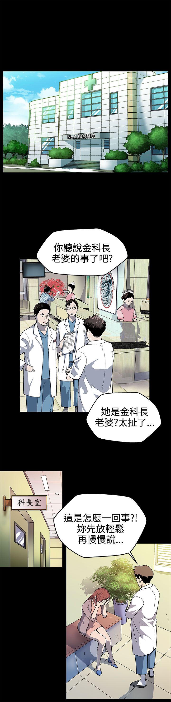 幕后社团漫画,第14章：因祸得福1图
