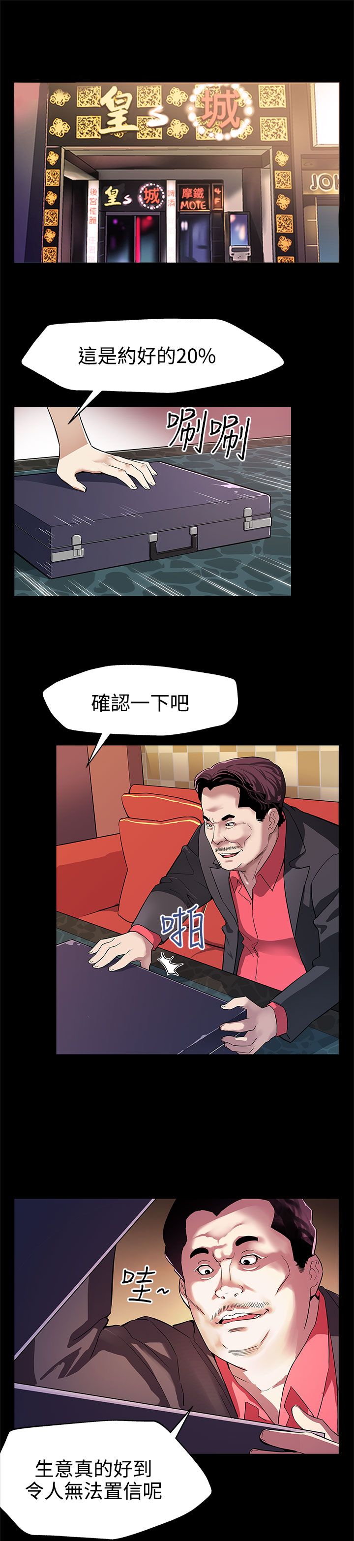 幕后社团漫画,第23章：养肥了再吃3图