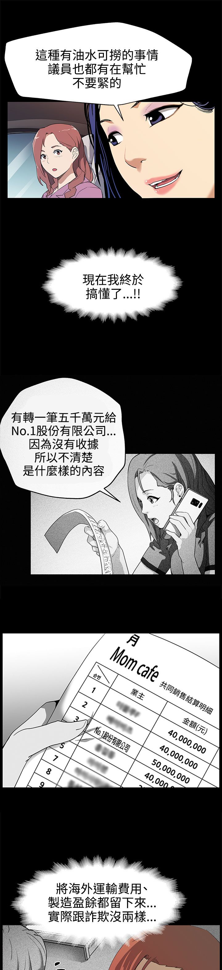 幕后社团漫画,第22章：获得信任1图
