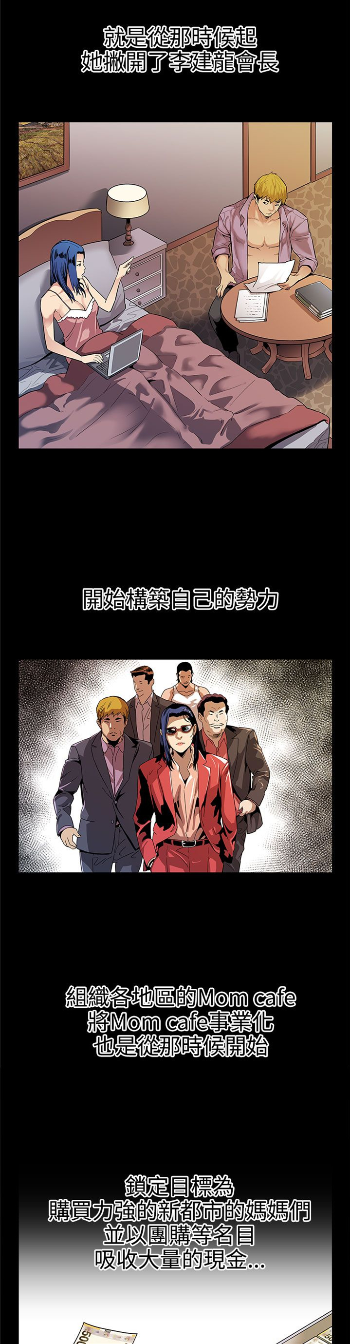 幕后社团漫画,第34章：野蛮生长3图