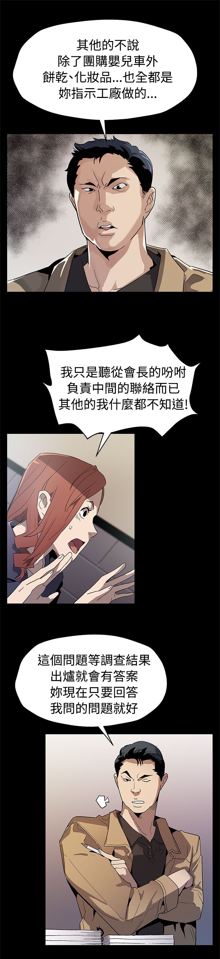 幕后社团漫画,第46章：审问3图