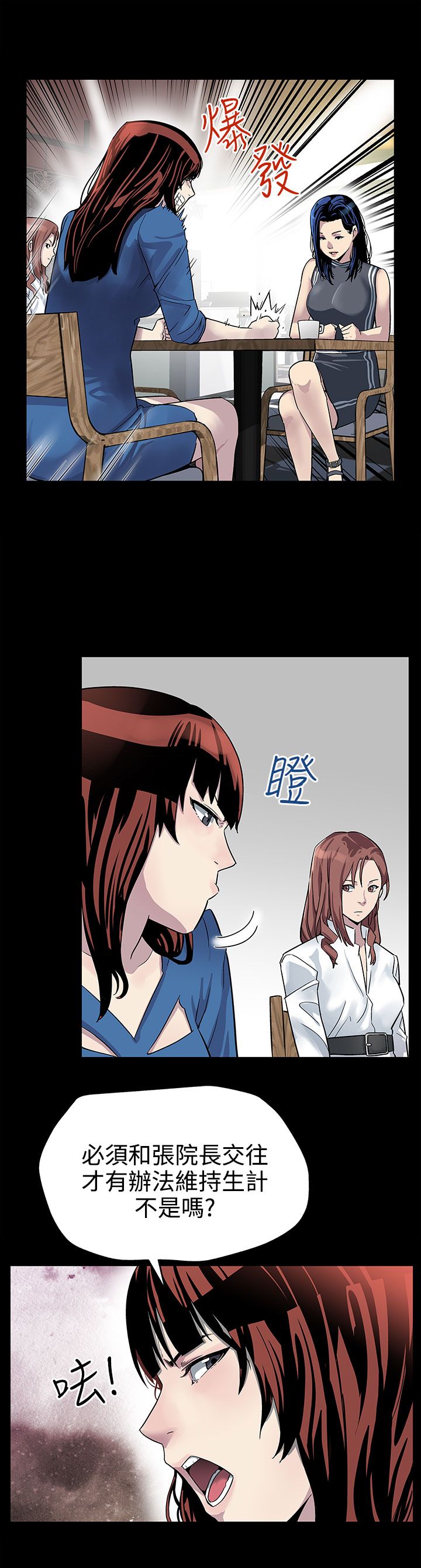 幕后社团漫画,第17章：黑化5图