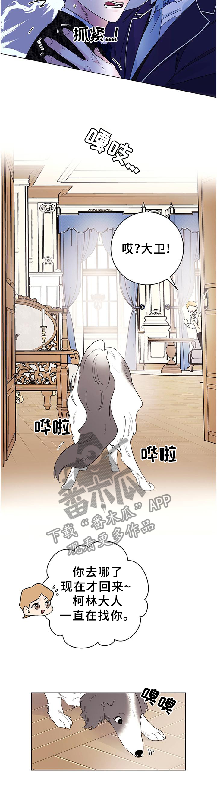 主人的宠物漫画,第36章：灵性的狗狗5图