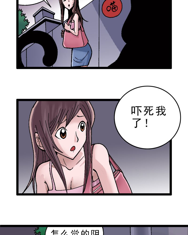 不可思议少年漫画,第2章：黑衣人3图