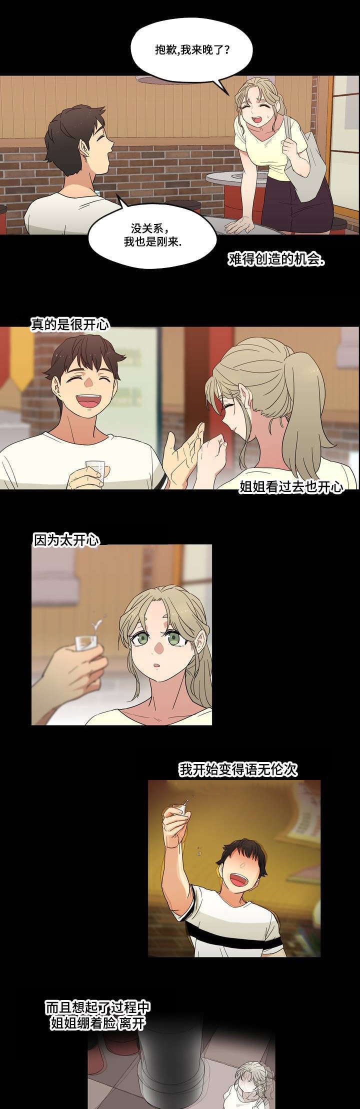 难以捉摸的人性格漫画,第1章：遗忘的事1图