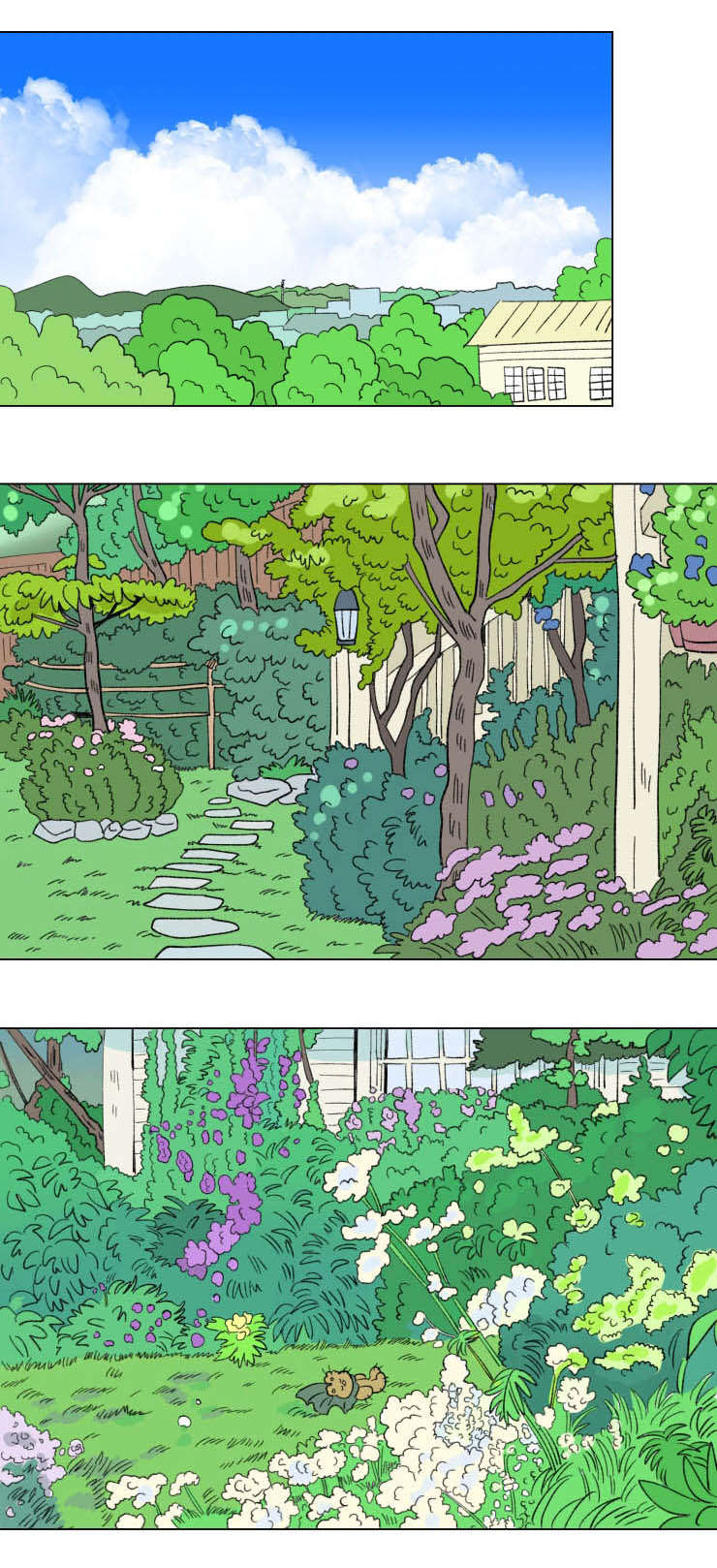 一家四口取个幽默群名漫画,第100章：外传：悠闲1图