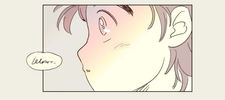 一家四口两个男孩简笔画漫画,第42章：有话要说2图