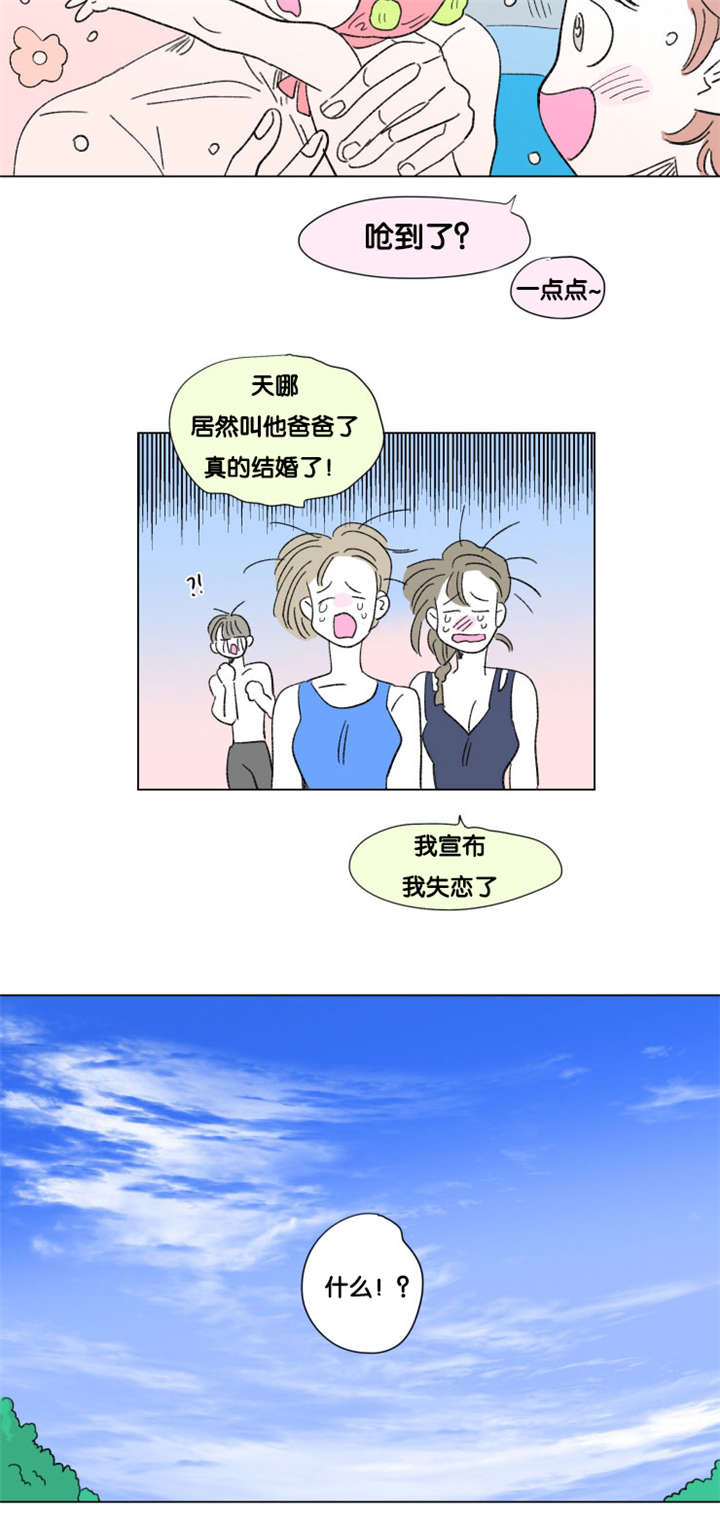 一家四口出去玩的朋友圈说说漫画,第84章：父子俩的约会4图