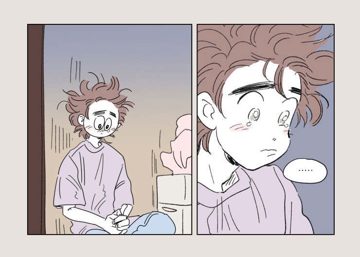 一家四口出去玩的朋友圈说说漫画,第43章：生气4图