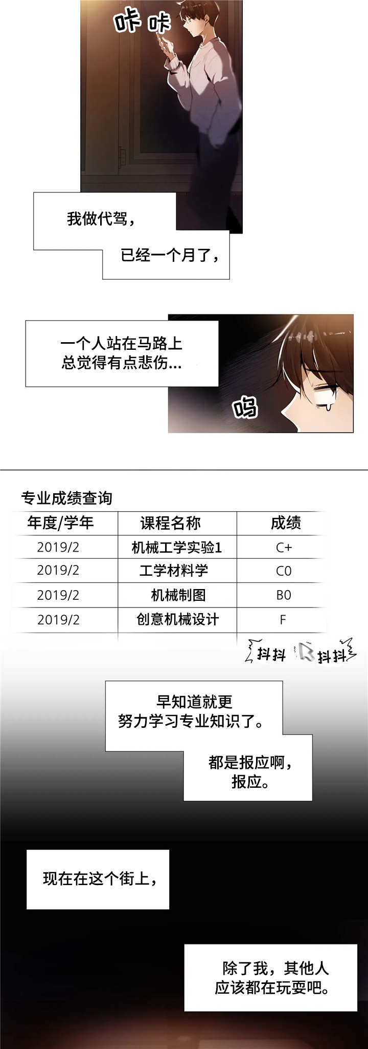 隐秘的兼职漫画,第1章：帮忙2图