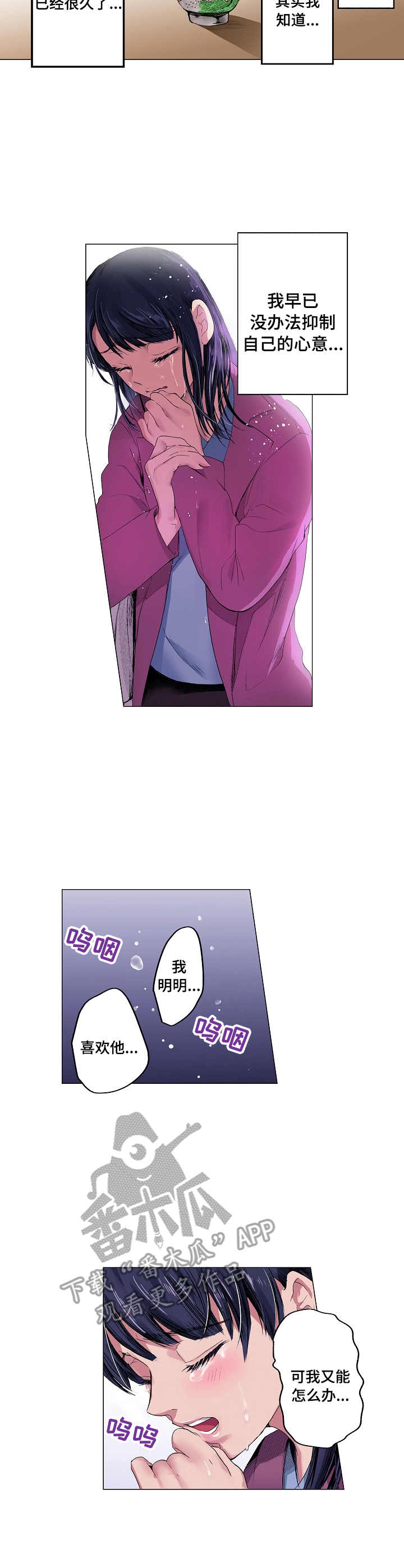 茶道之恋漫画,第18章：简单的话语2图