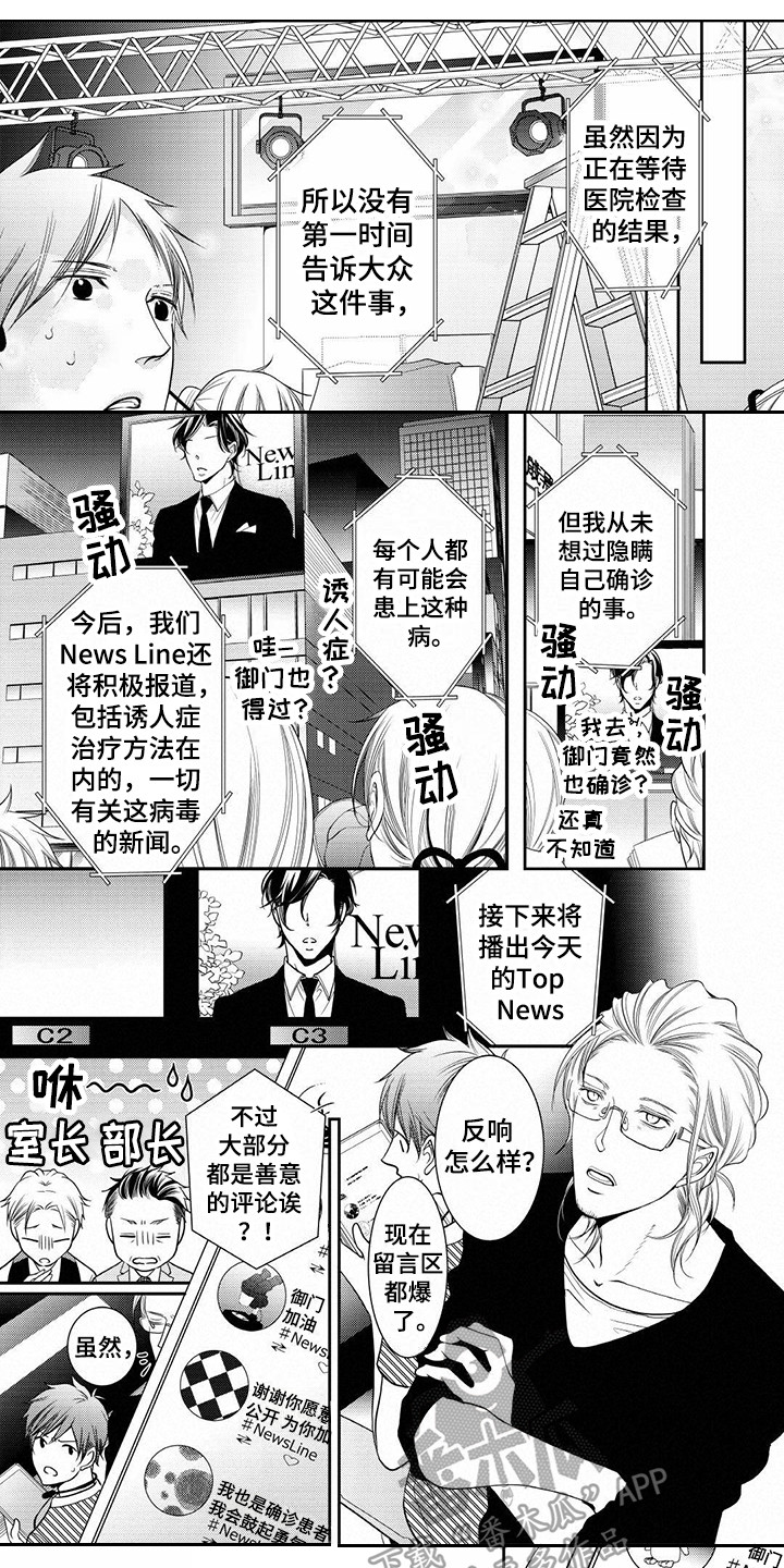 异样症状漫画,第8章：反响不错1图