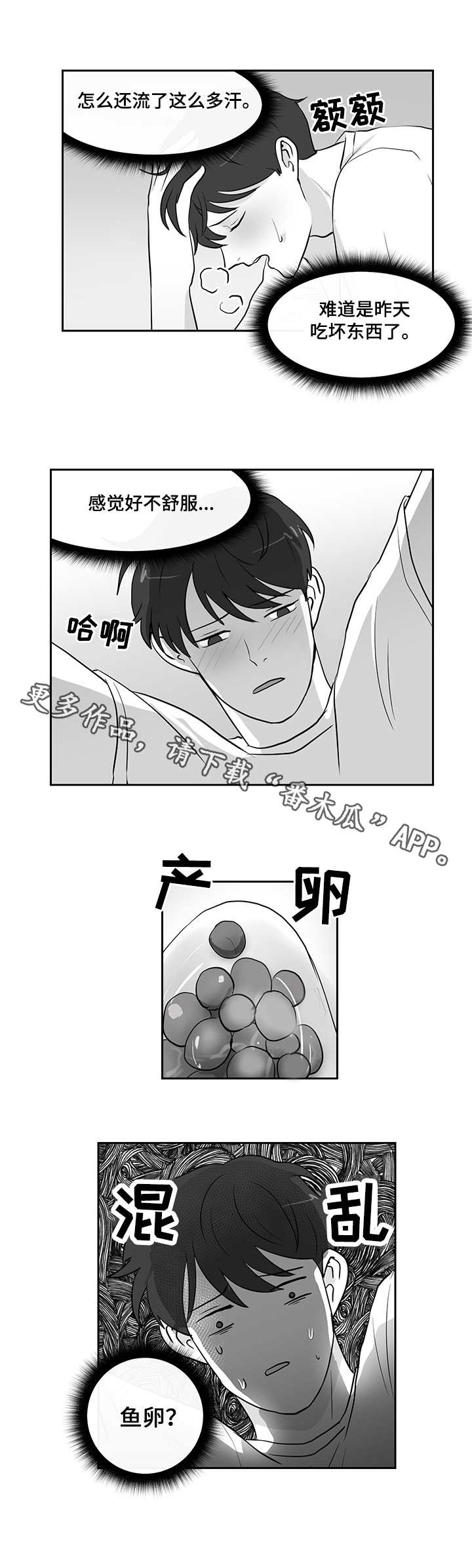 六合一漫画,第16章：鱼卵4图