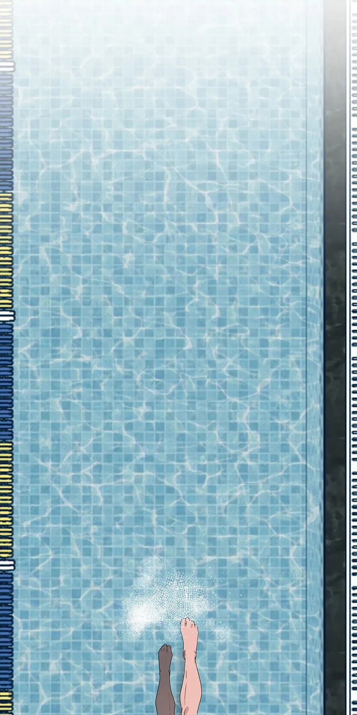 兄弟你是神经病吗英语漫画,第30章：学游泳1图