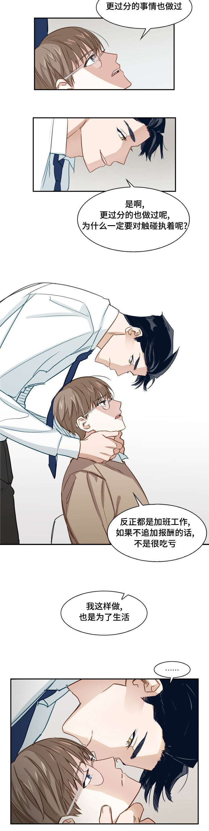 囚禁目的漫画,第1章：诡异关系5图
