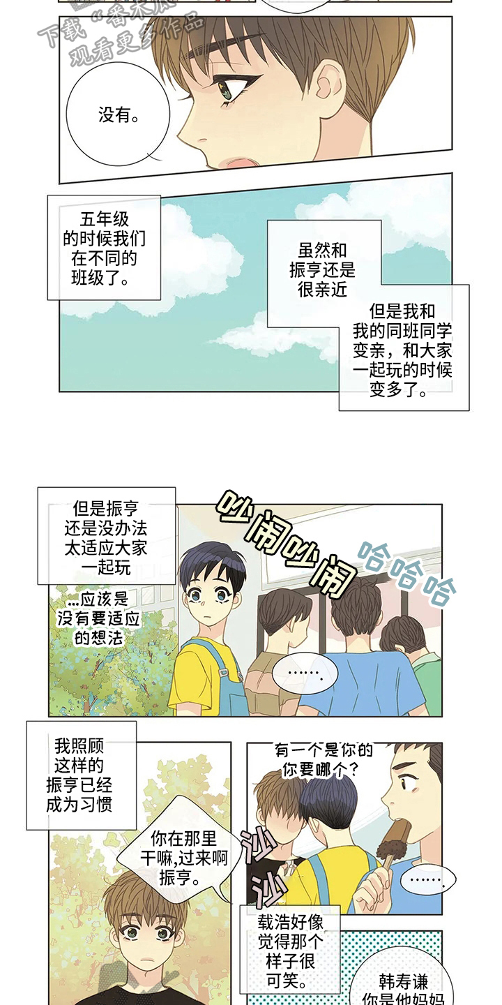 友谊长久漫画,第12章：争吵2图