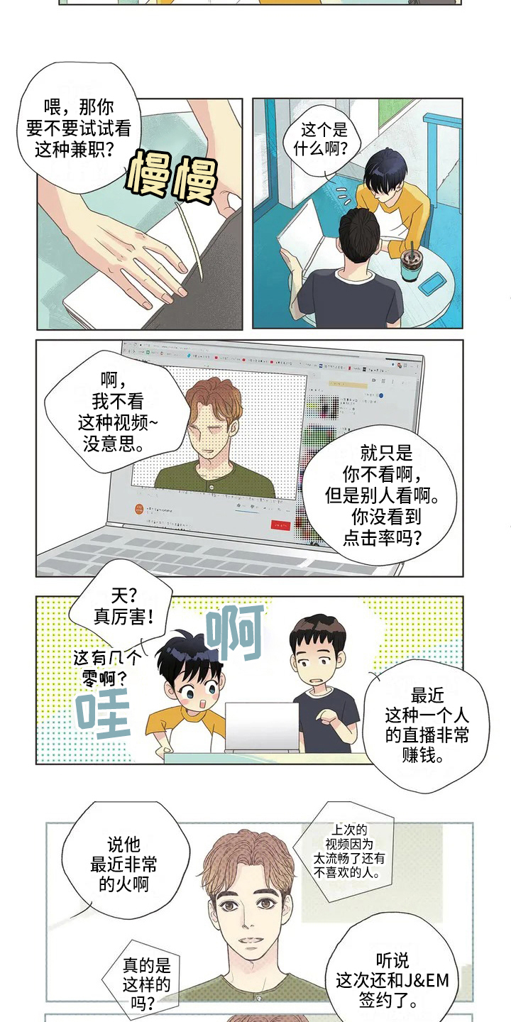 友谊长久漫画,第1章：朋友1图