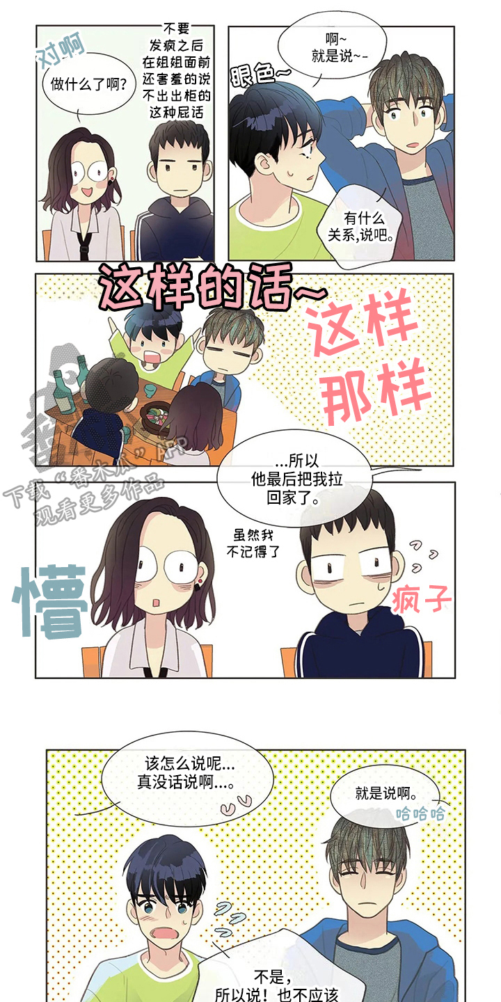 友谊长久漫画,第8章：道歉1图
